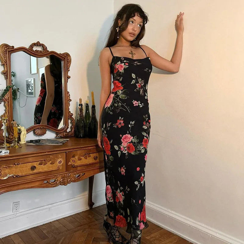 Floral Strap™ Dress