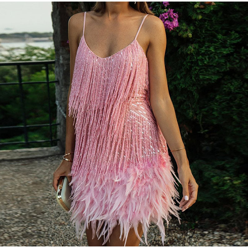 Sequin Feather™ Min