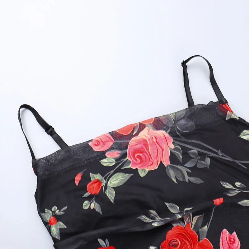 Floral Strap™ Dress