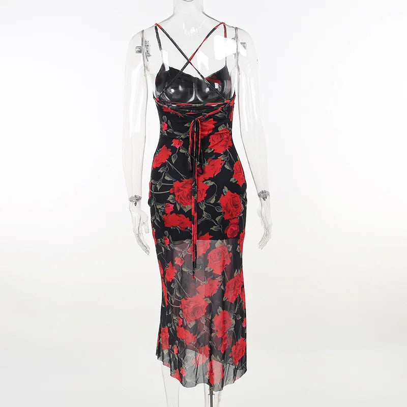 Floral Strap™ Dress