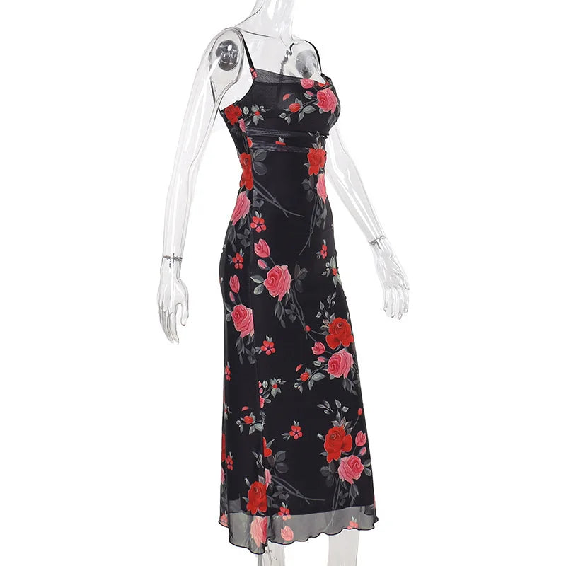 Floral Strap™ Dress