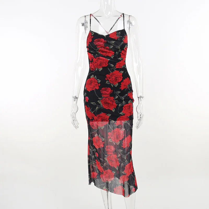 Floral Strap™ Dress