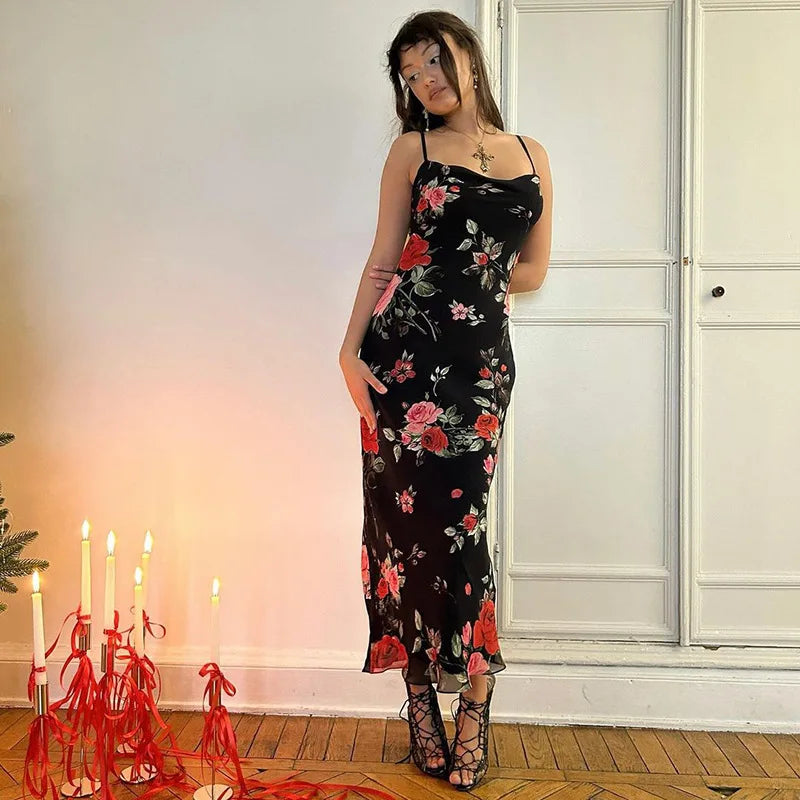Floral Strap™ Dress