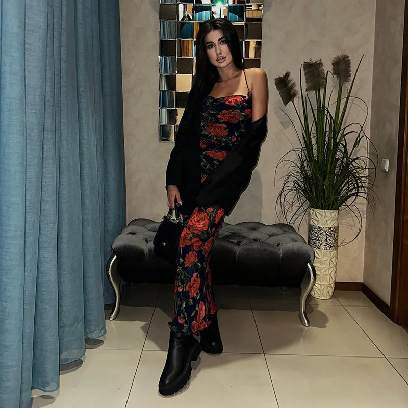 Floral Strap™ Dress
