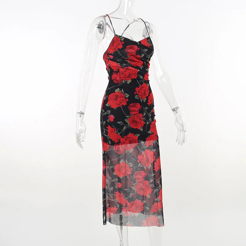 Floral Strap™ Dress