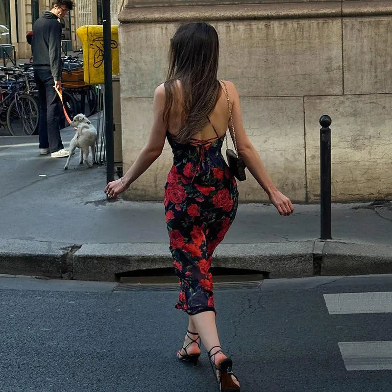 Floral Strap™ Dress