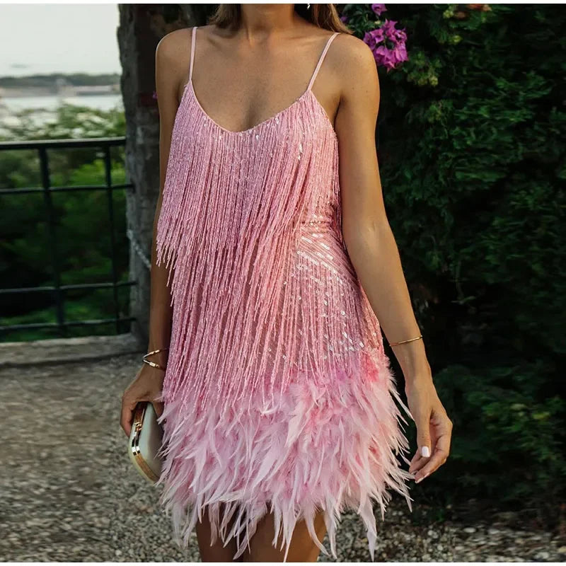 Sequin Feather™ Min