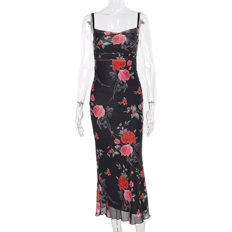Floral Strap™ Dress